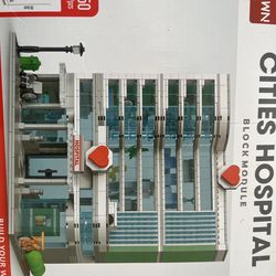 City hospital Lego block set