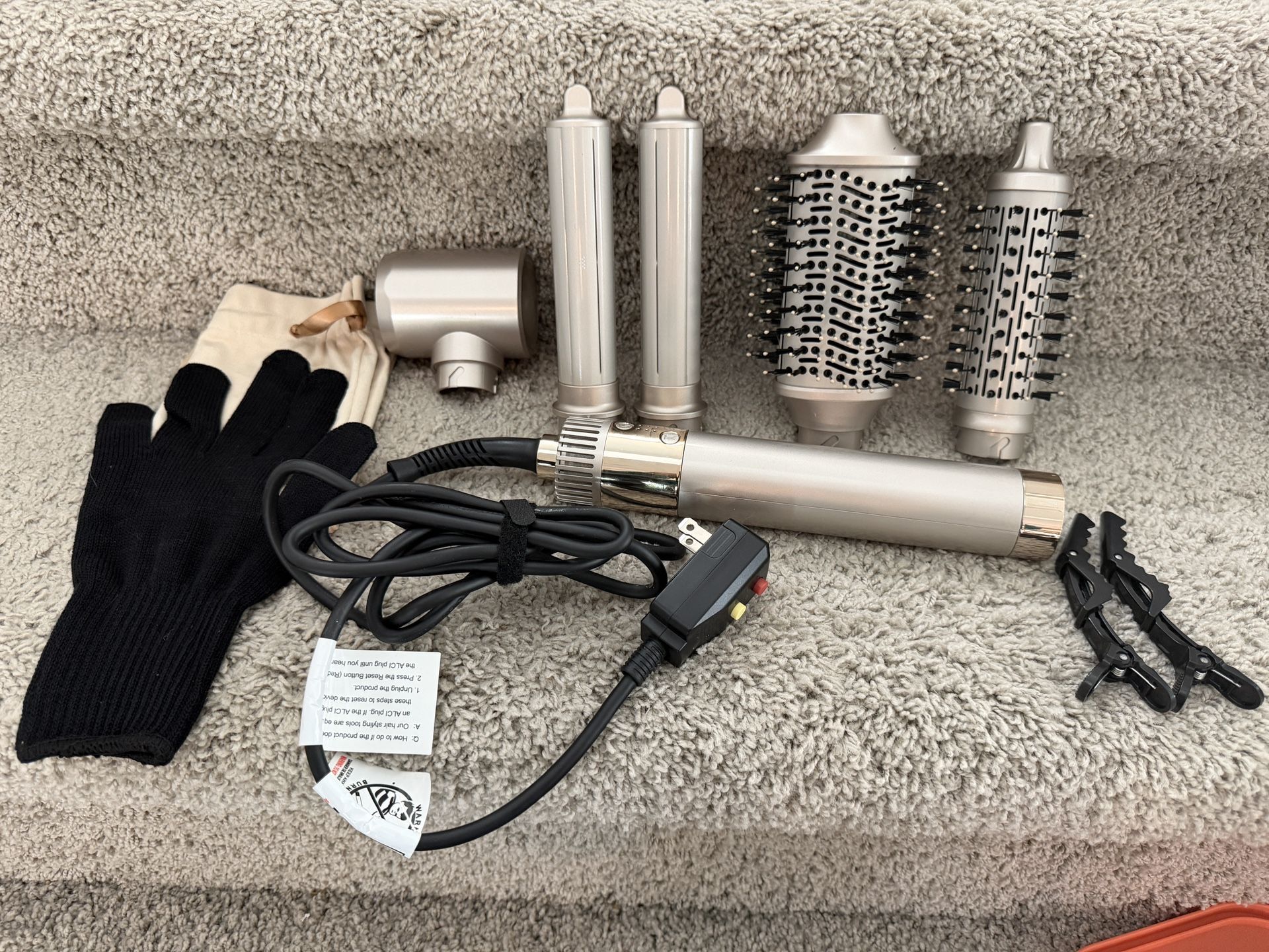 Brand New Upgraded 5-in-1 Hot Air Styler – Hair Dryer & Versatile Air Styler with Auto Wrap Curlers