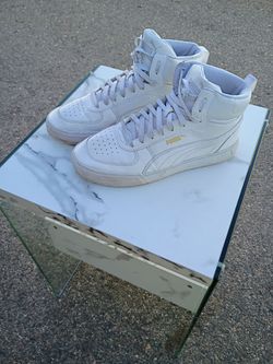 White Puma Hightops