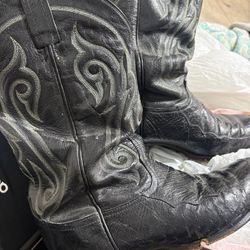 Tony Lama Smooth Ostrich Boots Men 