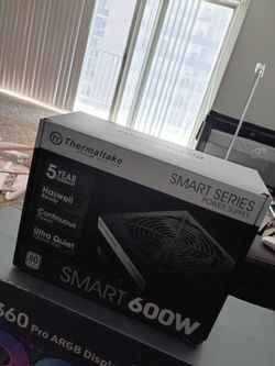 Thermaltake smart series 600 watt..power supply for pc..