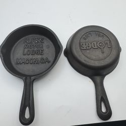Vintage real Cast Iron Mini Pans