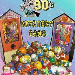 Vintage Flintstone Egg Machine. 