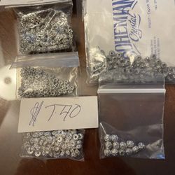 Silver Fillers For Brackets, Earrings Or Necklaces