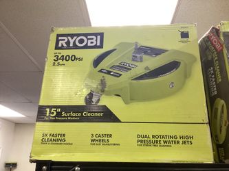 RYOBI 15” Rolling Surface Cleaner $65