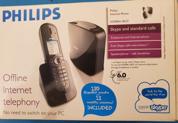 PHILLIPS Skype VOIP/HOUSE PHONE VOIP8411B/37