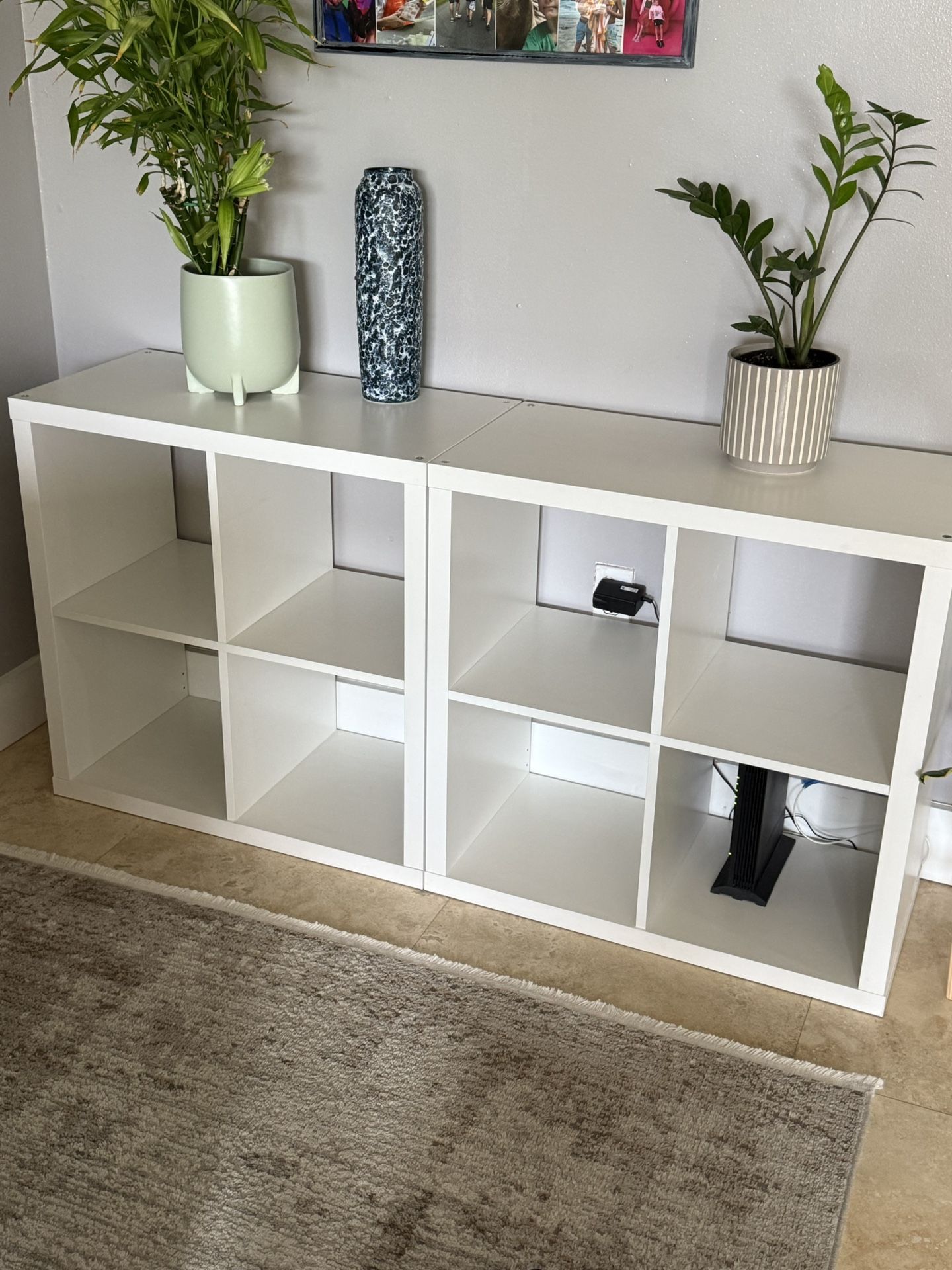Shelf unit, white, 30 1/8x30 1/8 "