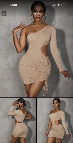 Beige Dress 