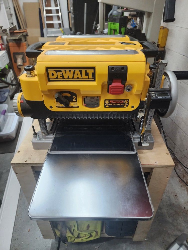 Dewalt Planer and Ridgid Jointer