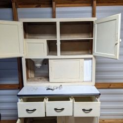 Antique Hoosier Cabinet

