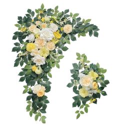 Wedding Arch Flowers Kit Yellow