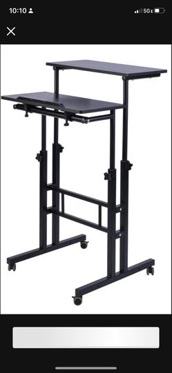 New: Black Standing Desk 