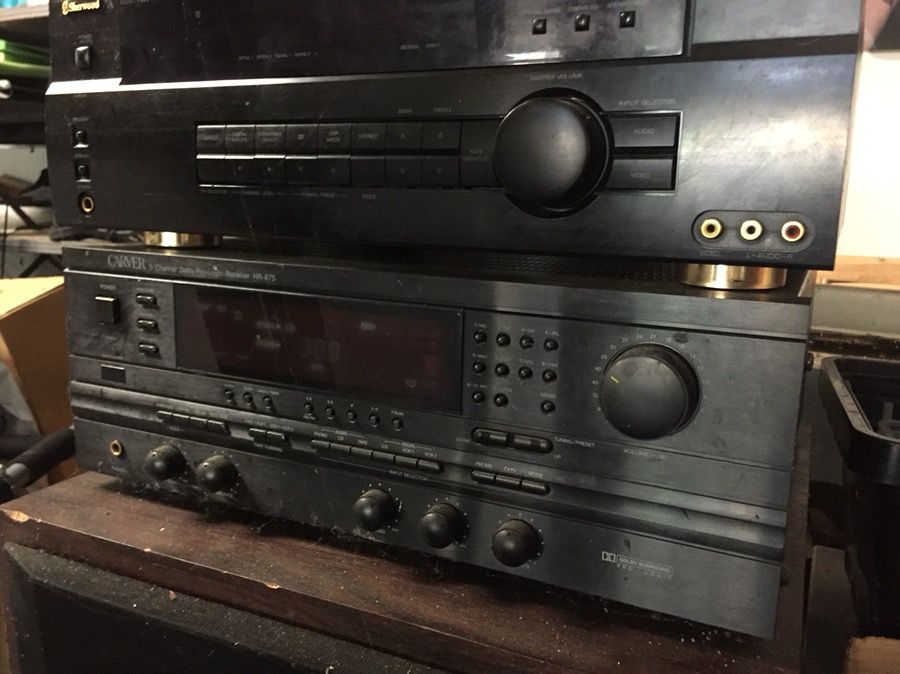 Stereo receiver, Sherwood $100. Carver sold