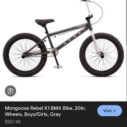 Mongoose Rebel BMX bike