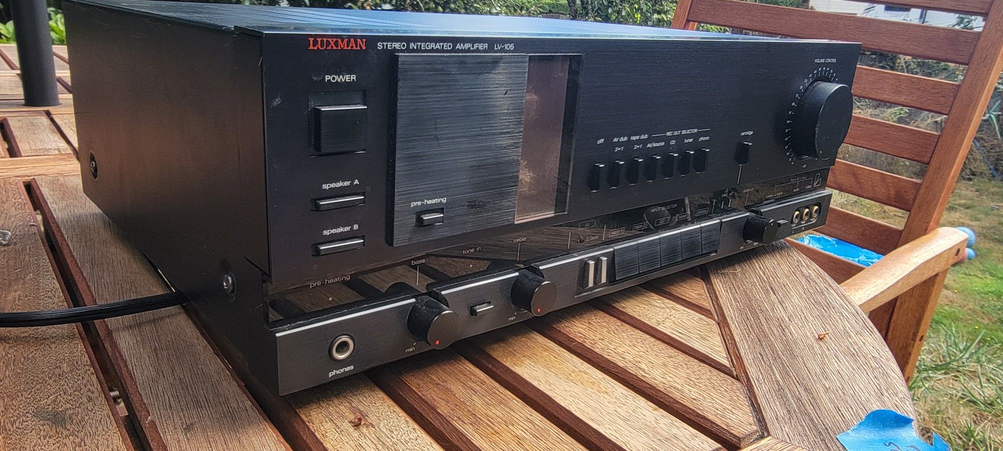 Luxman Lv 105 Tube / Solid State Amplifier. Pick Up Only 