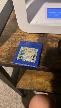 Pokémon blue for game boy and game boy advanced, and game void advance