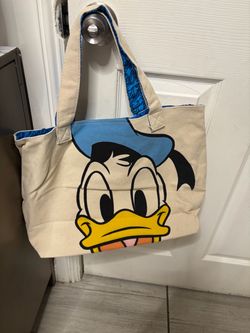 Durable canvas tote bag -Donald Duck