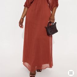 Fashion Nova Chiffon Dress L