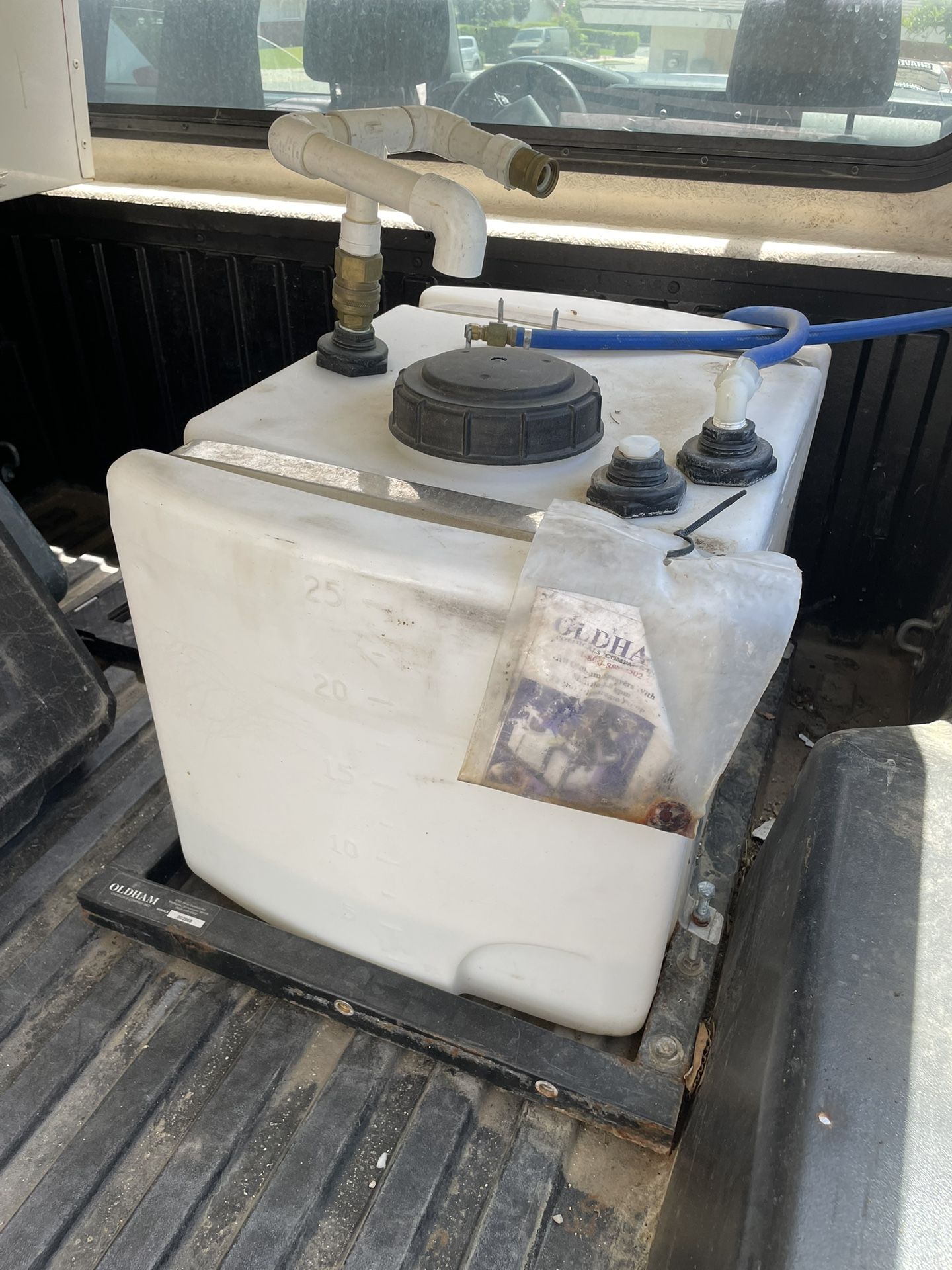 Truck Bed Chemical Tank