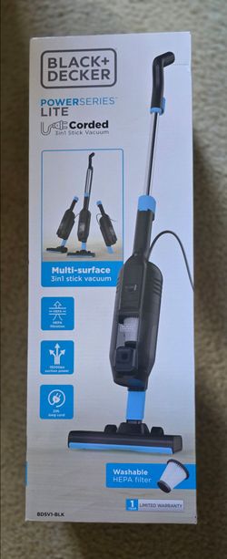 BLACK+DECKER PowerSeries Lite 3-in-1 Corded Stick Vacuum