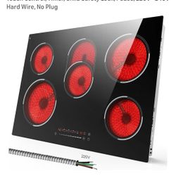 Electric Stovetop 5 Burner 36x24 