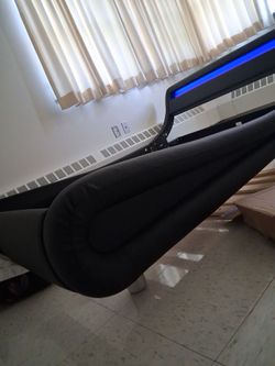 Brand new bed never used and brand new rug