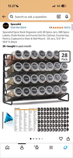 Spice Rack Stackable
