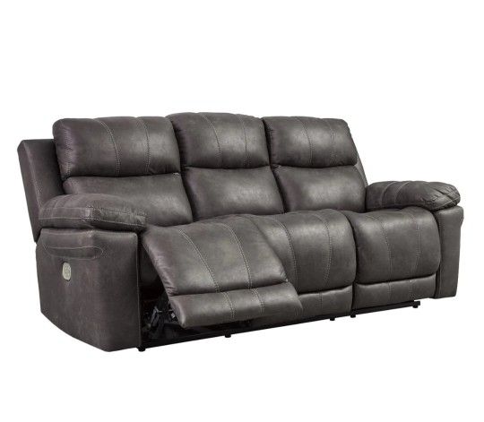 Erlangen Midnight Power Reclining Sofa