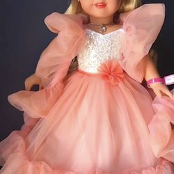 American Girl Barbie Doll Peaches ‘N Cream Collector Doll Blonde Limited Edition