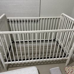 Crib And Mattress