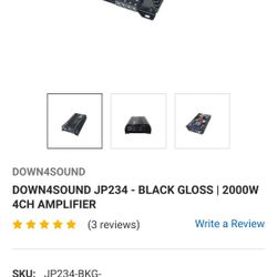Down4sound 4 Channel Amplifier 