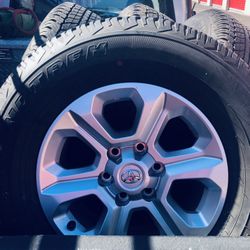 265 70 R 17” Dunlop Grandtrek AT20 Like New. Off 2021 4Runner When Purchased New. Removed And Stored 4.5 Years  $600 Set. Near Flawless