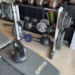 Weights/ Gym Equipment 