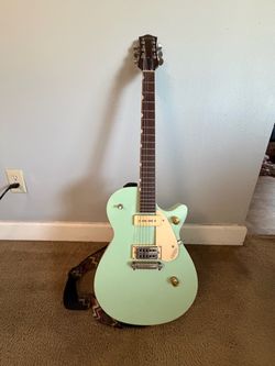 Gretsch G2215-P90 Streamliner Junior Jet Club – Mint Metallic