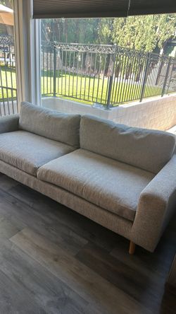 West elm sofa