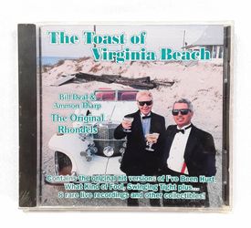 RARE *NEW* BILL DEAL & AMMON THARP - The Original Rhondels - The Toast of Virginia Beach - 1992 CD