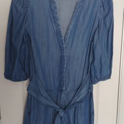 Organic Tencel Denim Romper