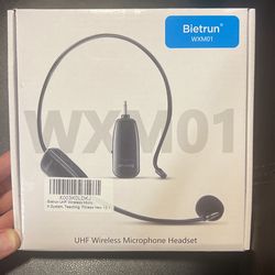 Wireless Microphone Headset (Xmas Gift)