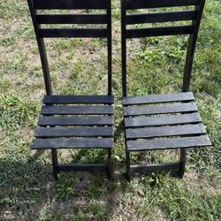 Set Of 2 Foldable Chairs