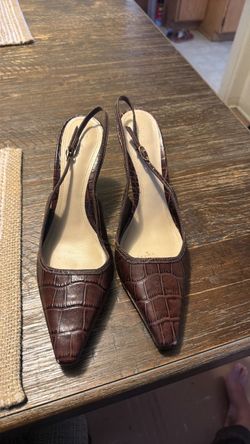 Brown heels