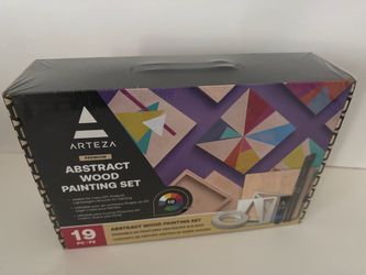Wood painting set- 19 piece