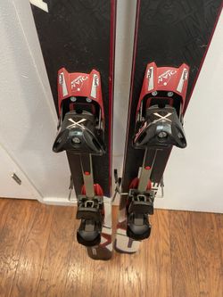 181cm k2 apache coomba skis with back country bindings for Sale in