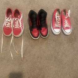 Retro 1.  Vans.   Converse