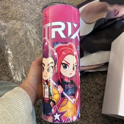 K Pop Demon Hunters Huntrix Stainless Steel Cup