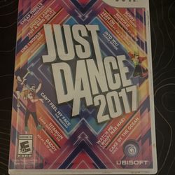 Just Dance 2017 Wii – Complete & Excellent Condition