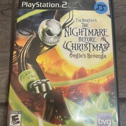 Nightmare Before Christmas Ps2