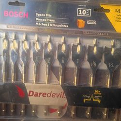 Bosch Daredevil 10-pc Standard Spade Bit Set