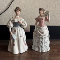 Vintage Lady Set Of 2 Decor