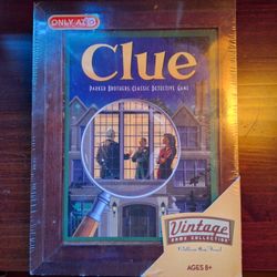 Clue Vintage Board Game 