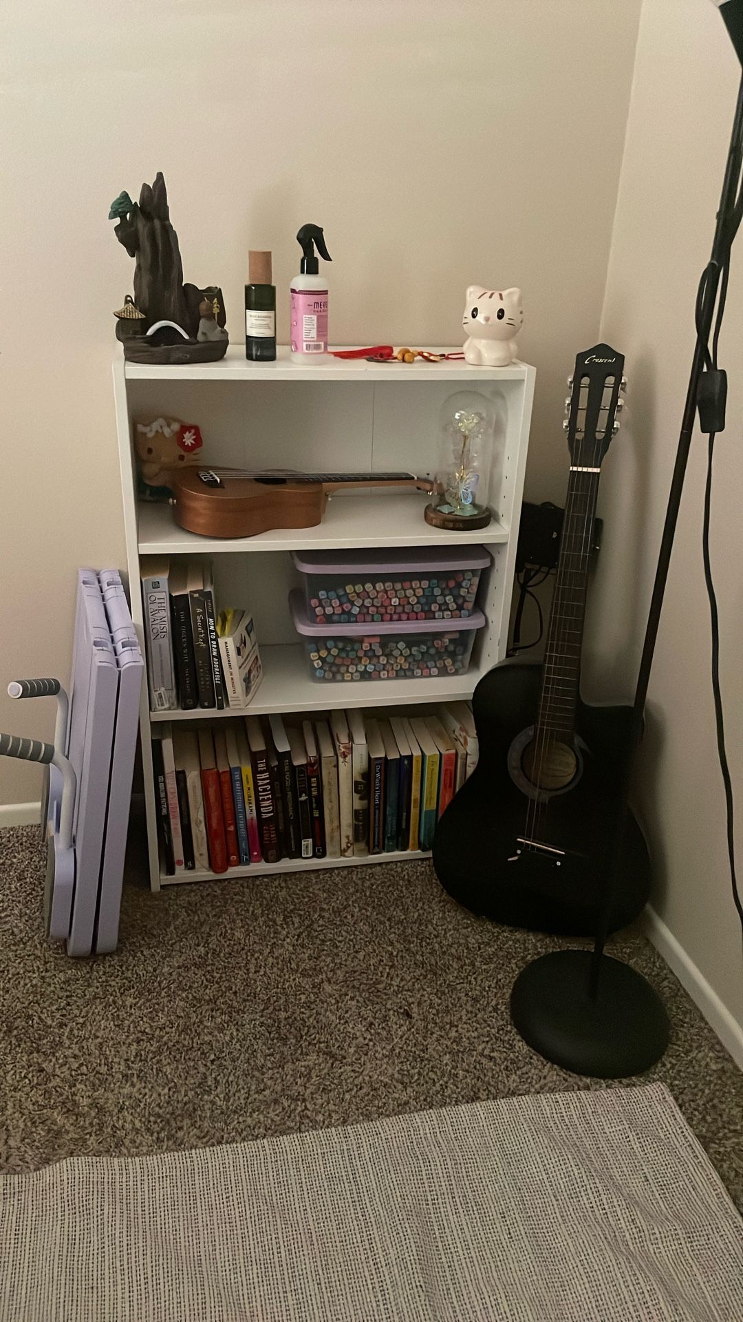 3-tier Bookshelf, White 